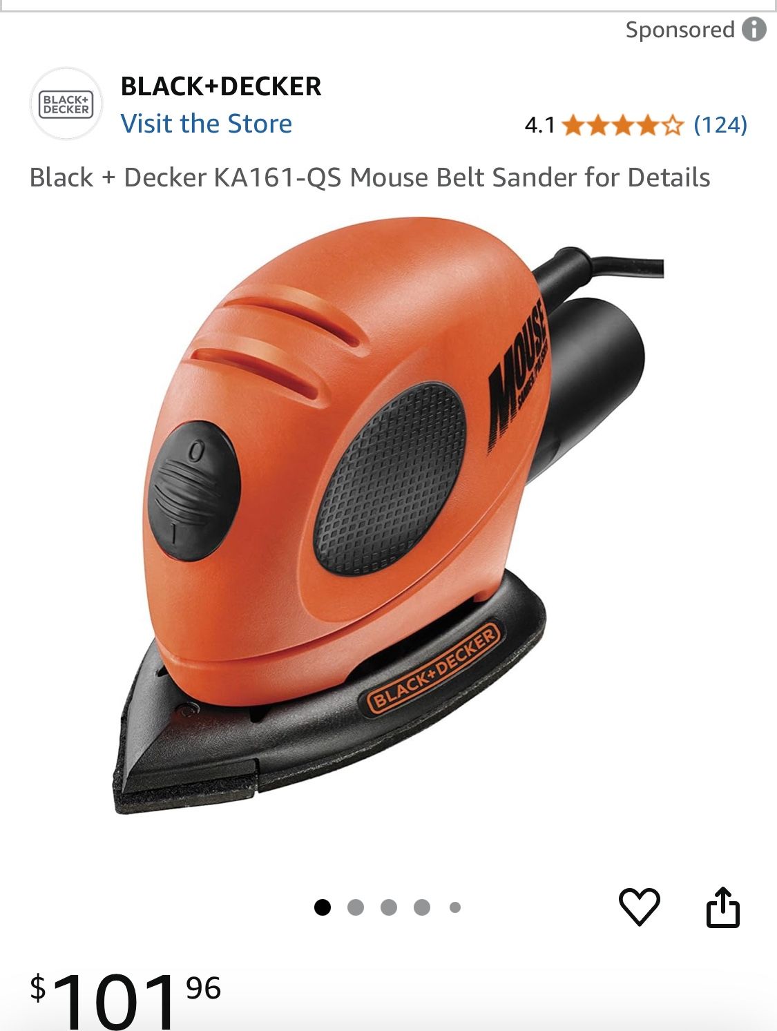 Black&Decker Mouse Sander/Polisher