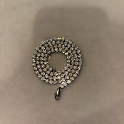 Diamond Tennis Necklace 18 Inch  