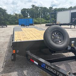 Load Trail 8.5 × 24 Equipment 14k Flatbed Trailer