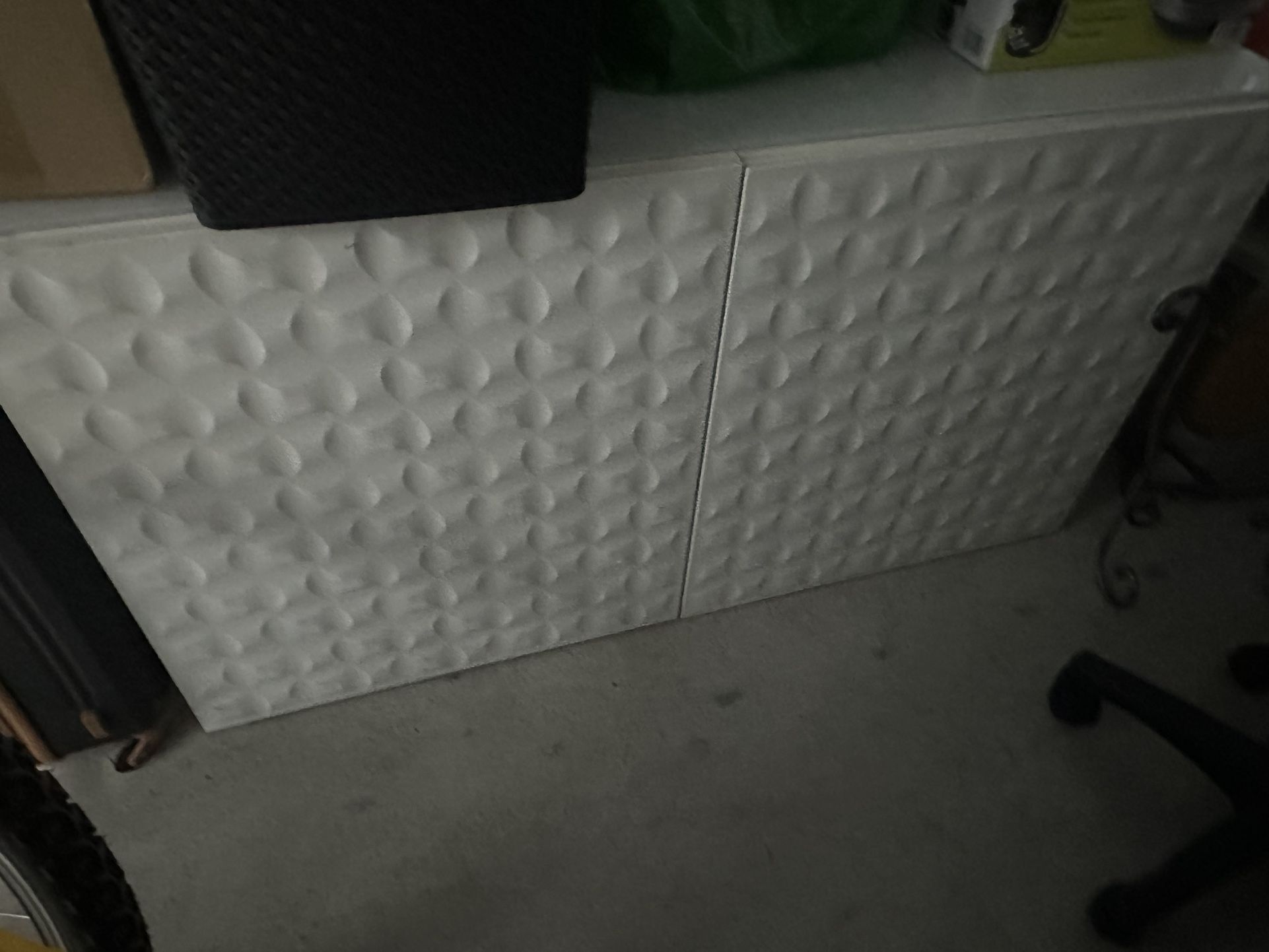 Large White Credenza