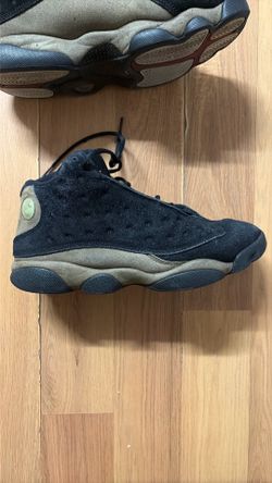 Jordan 13 olive very used size 11