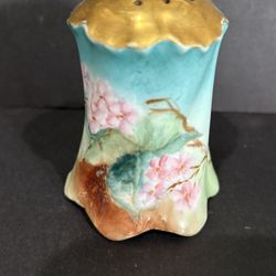 Antique Versailles Bavarian Salt Shaker It Hat Pin Holder