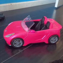 Pink Barbie Car