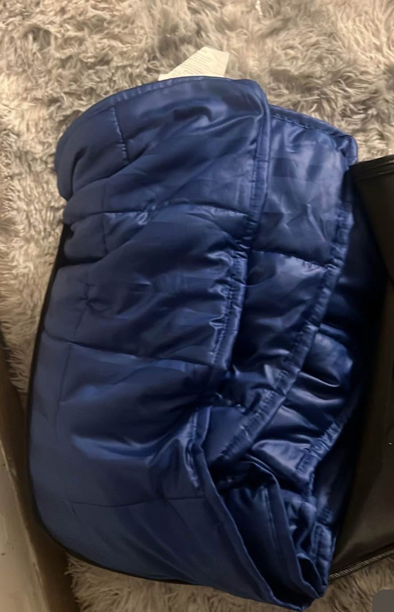 Weighted Blanket King Size 25lbs (88"x104"', Dual-Sided), Reversible King Weighted Blanket with Cozy