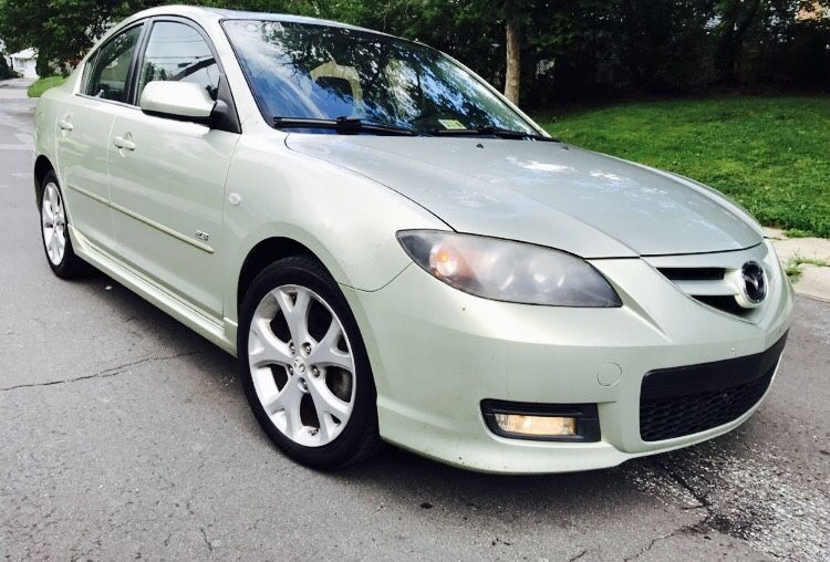 Only $3400! 2008 Mazda S Touring! Light Green color ! NEw Driver Special : 2 Keys Clean title