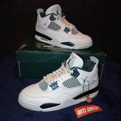 IOB EUC Air Jordan 4 Oxidized Green Mens size 9.5