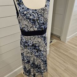 Perceptions Floral Puff Print Jacket Dress