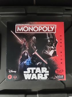 Monopoly Disney Star Wars Dark Side Edition Board Game Hasbro Gaming New!