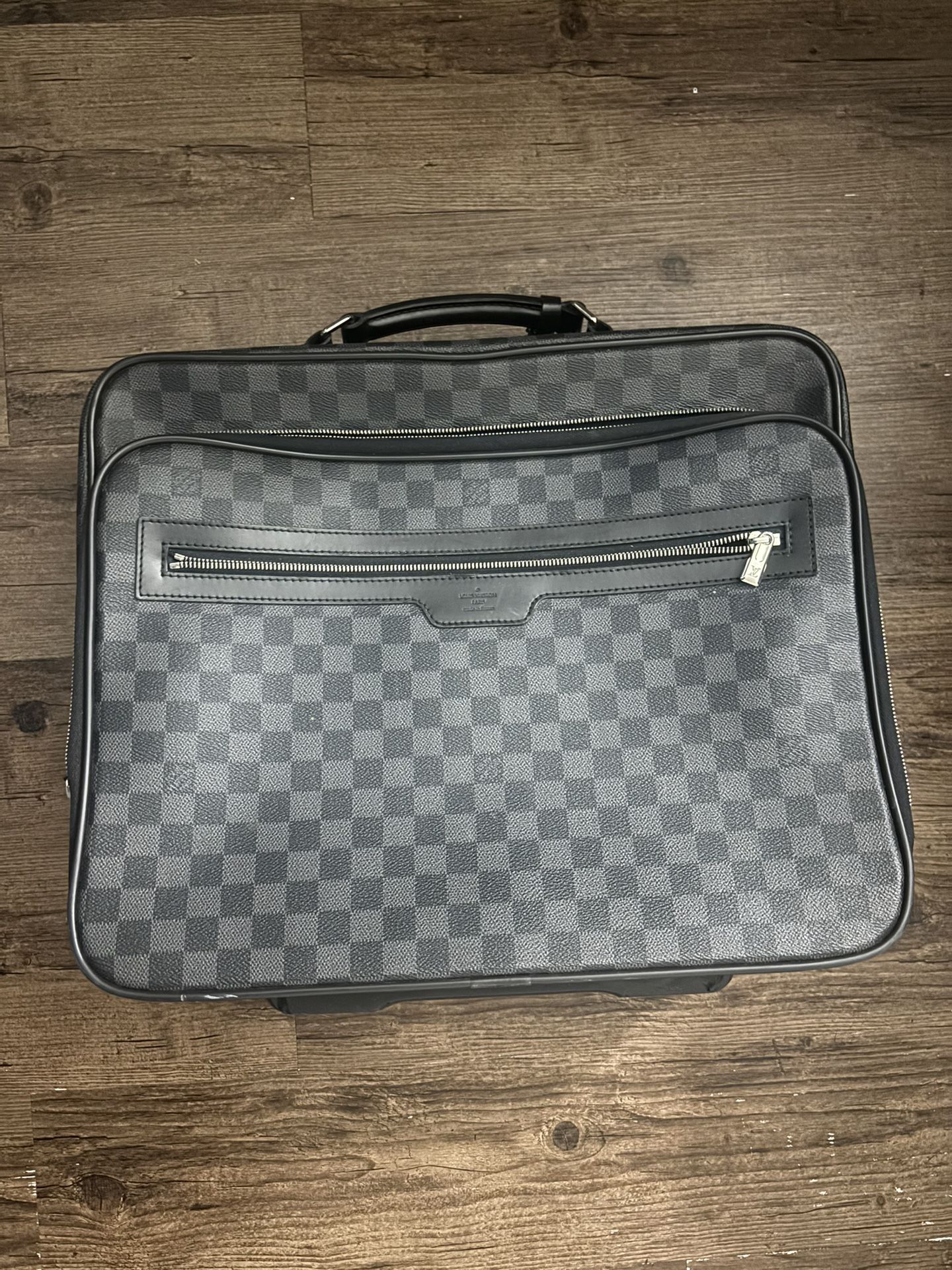 Louis Vuitton Pilot Case Damier Graphite Trolley Bag