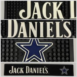 Dallas Cowboys Jack Daniel’s Bar Drip / Drying Mat