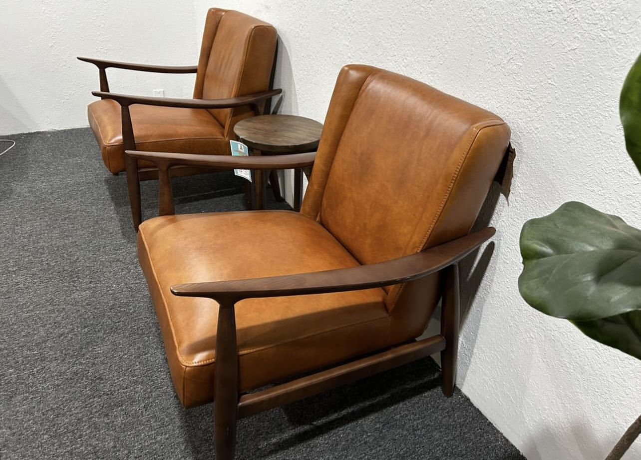 Furniture -Wingback Accent Chaise- Jollene