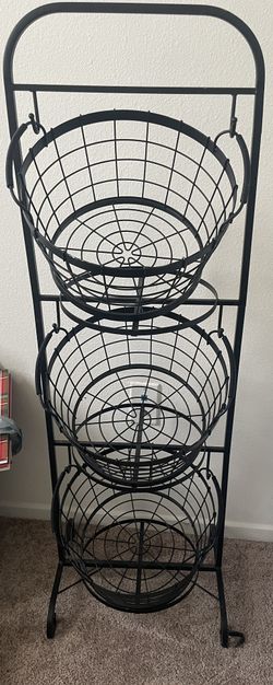 3 tier basket organizer 
