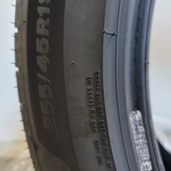 Bridgestone Turanza EV 255/45R19 – Tesla Model Y – Like New / 90% Tread
