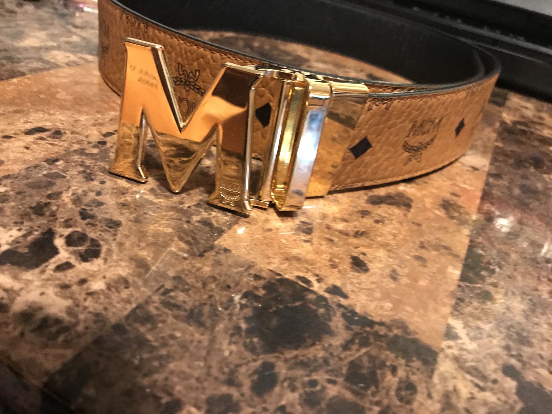 Designer MCM BELT & Pouch FOR SALE for Sale in Lacey, WA - OfferUp