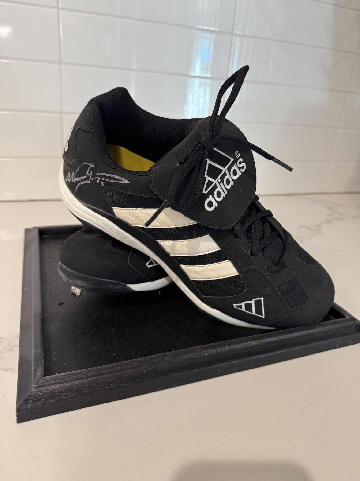 Nomar Garciarparra Signed baseball cleats