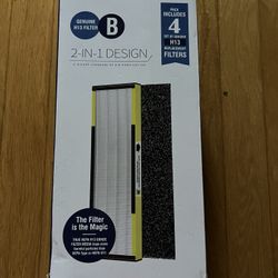 Elowoke 4825 Replacement Air Purifier Filters 