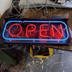 Authentic Neon Open Sign 2ft