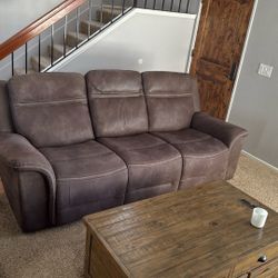 Reclining 3 Person Couch