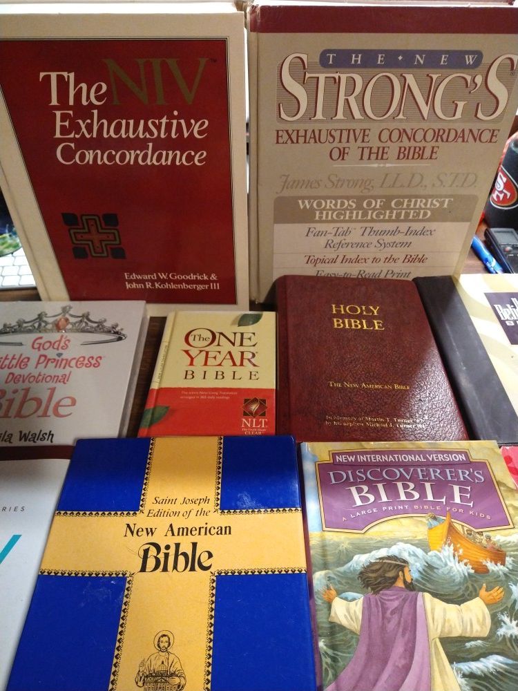 Bibles, Dictionaries and Concordances