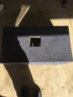 2 12" custom enclosed sniper subs hit good can test if you like.... Open to trade
