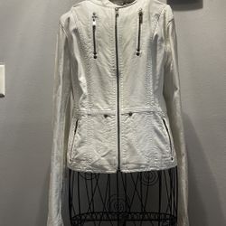 Bebe White Jacket 