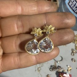 Jamie Wolf Lotus Flower Earrings