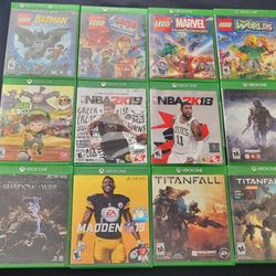 Xbox One Games All For 45