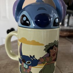 Ceramic Stitch Cup With Cover