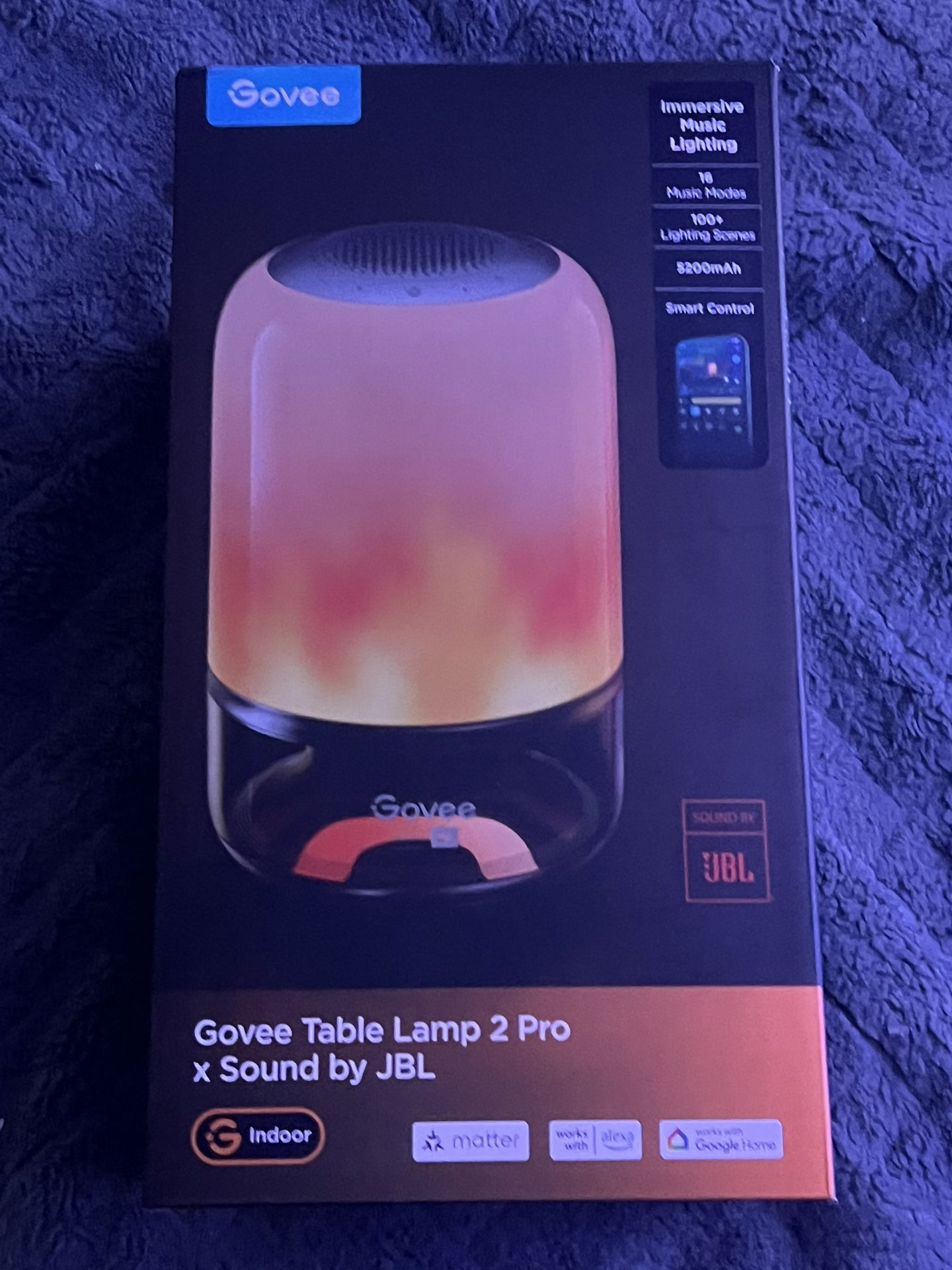 Govee Table Lamp 2 Pro X Sound By JBL