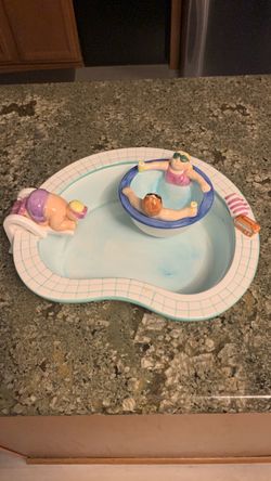Decorative. Chip and dip set