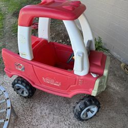 Little Yikes Fire Truck