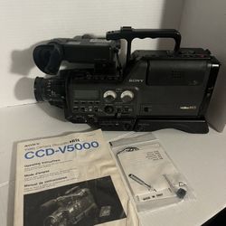 Sony CCD-V5000  Video Hi-8 PRO Camera (see description)