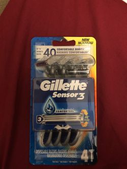 Gillette sensor 3 disposable razor blades