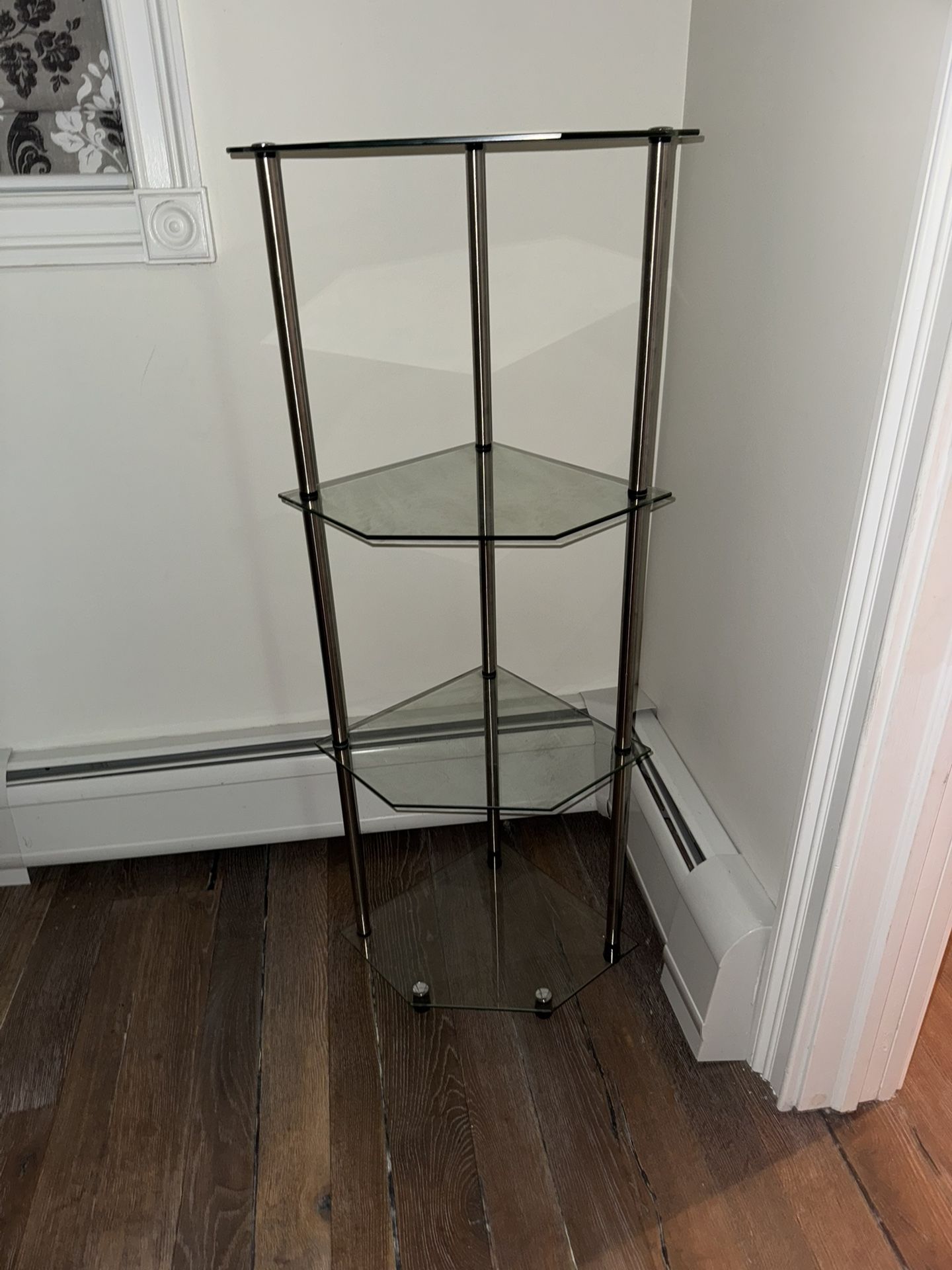STANDING GLASS SHELVES 