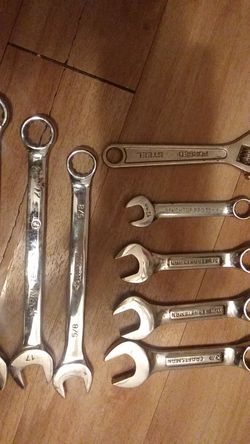 Stubby 🔧 wrenches plus regular wrenches
