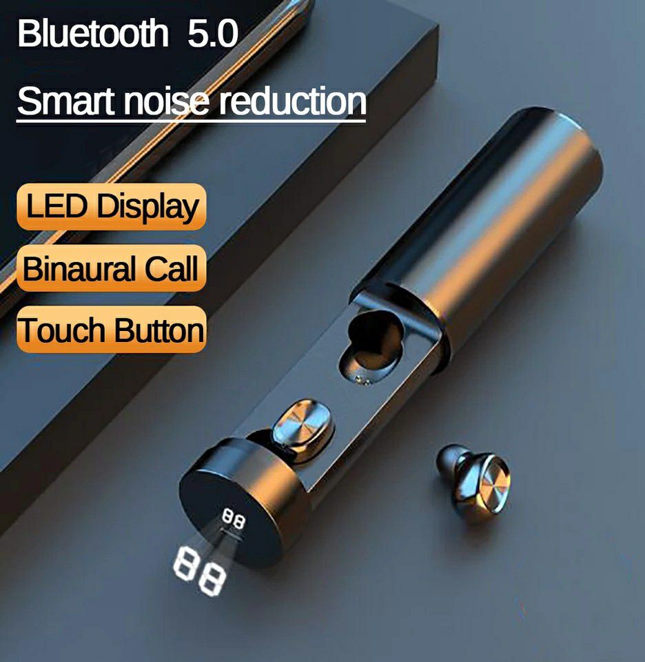 TWS Bluetooth Wireless Headphones 5.0