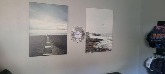 Matching wall art