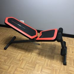 Weider Pro 230 Slant Board DECLINE Bench, Does Not Go Fully Flat