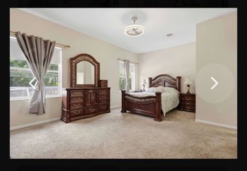 Dark Wood Bedroom Furniture Set