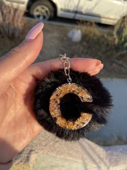 Resin keychain