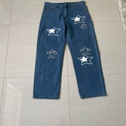 Y2K Star Jeans 