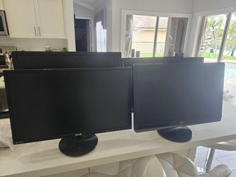 5  24in. Monitors.