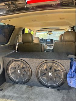 2 15 Inch Kickers