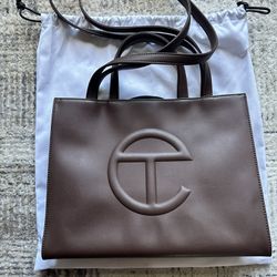 Telfar Chocolate Medium Shopping Bag