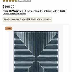 $600+ Ruggable Washable 8x10 Rug