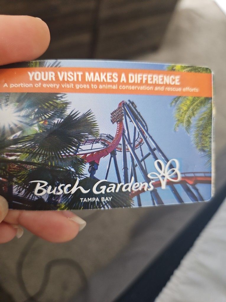 Bush Gardens Tickets