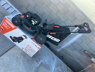 Shop ECHO 21 in. 190 cc Briggs and Stratton Gas 3-in-1 Dual Blade RWD Self-Propelled Lawn Mower with Single Lever Deck Adjustment Questions & Answers