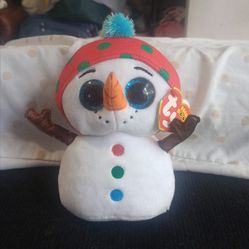 Toy snowman plush