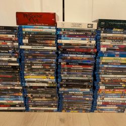 150+ Blu Ray Movies bulk Collection