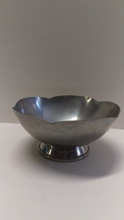 Pewter bowl